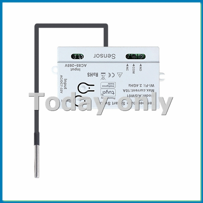 Wifi Thermostat - Capteur de température WiFi Tuya 2.4G,