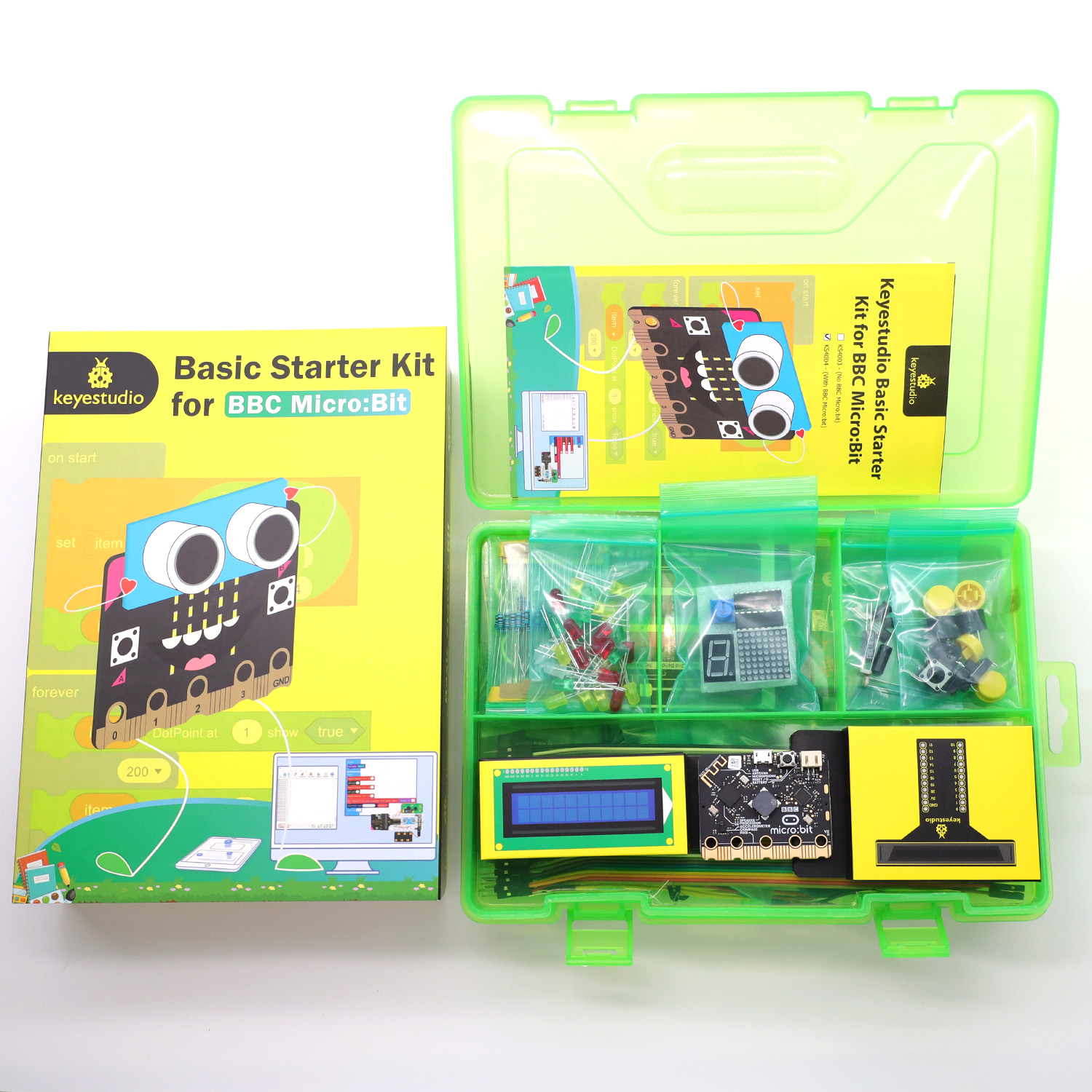 Esp32 Smart Home Kit - EllYESTUDIO-Kit de démarrage de base Micro:bit