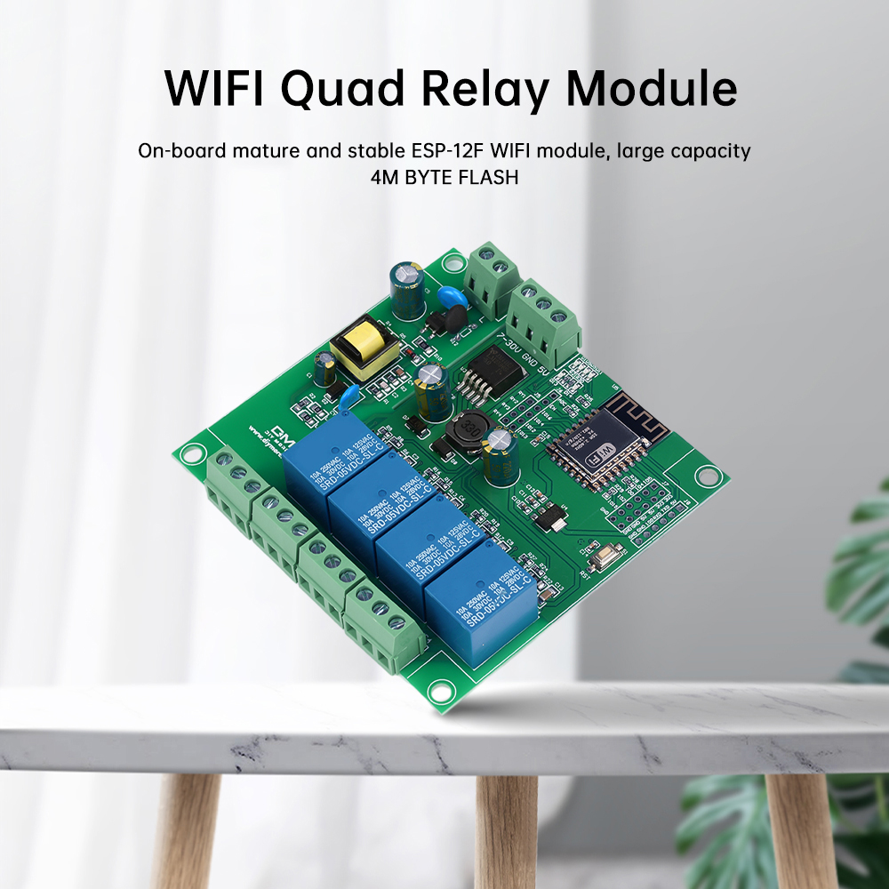 Esp8266 Relay Module - Module de relais WiFi 4 canaux