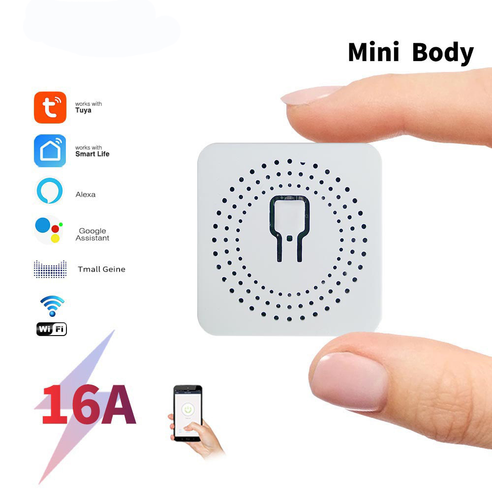 Smart Light Switch Wifi - Interrupteur intelligent WiFi miniature 16A à