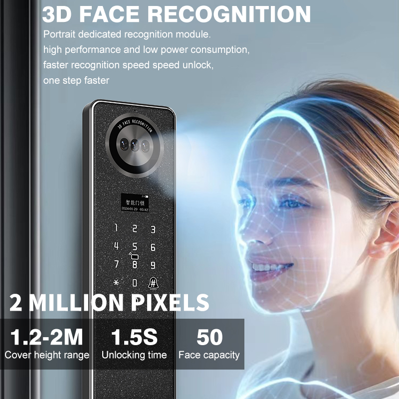 Serrure de porte intelligente  - Smart Door Lock Wifi avis et prix