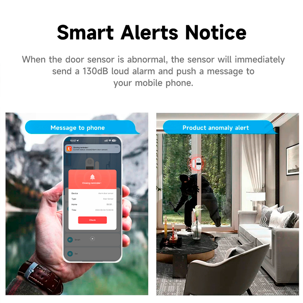 Capteur de contact sans fil Tu - Smart Home Automation Kit avis et prix