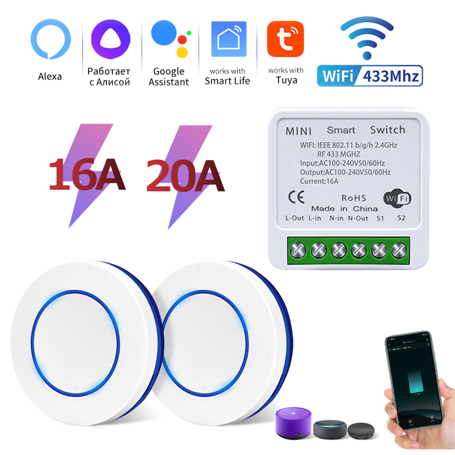 Tuya – interrupteur intelligen - Smart Light Switch Wifi avis et prix