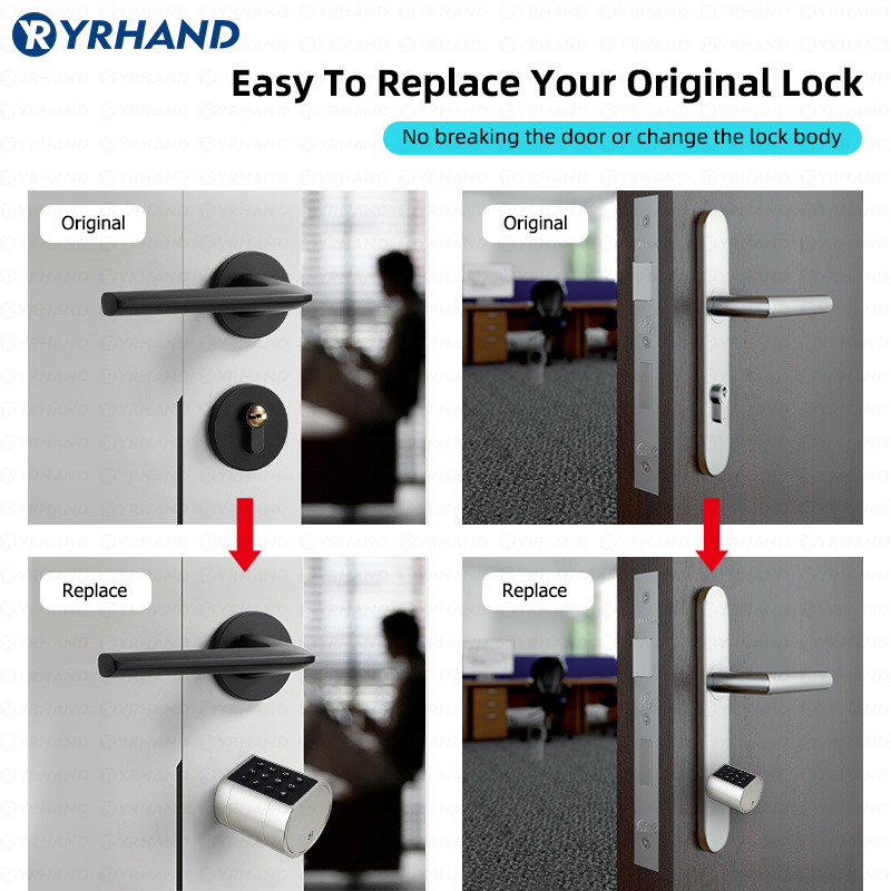 Serrure de porte cylindrique i - Smart Door Lock Wifi avis et prix