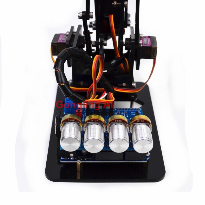 Bras robotique STEM 4 DOF, ser - Stem Robotics Kit avis et prix