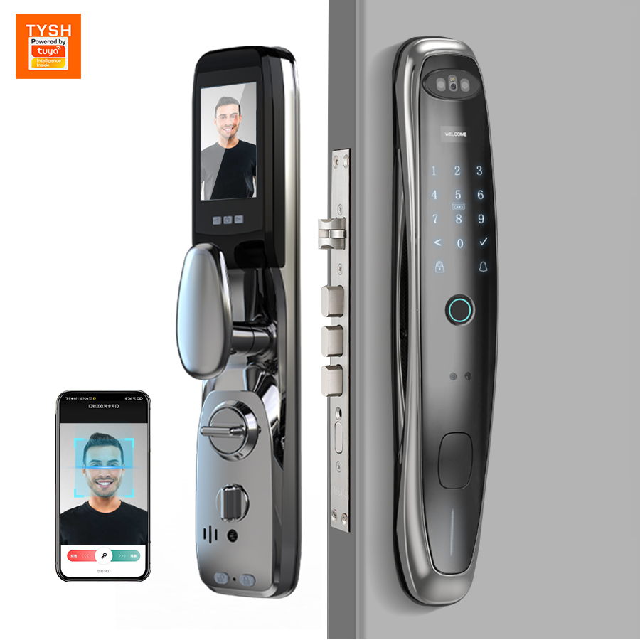 Tuya WiFi caméra serrure intel - Smart Door Lock Wifi avis et prix