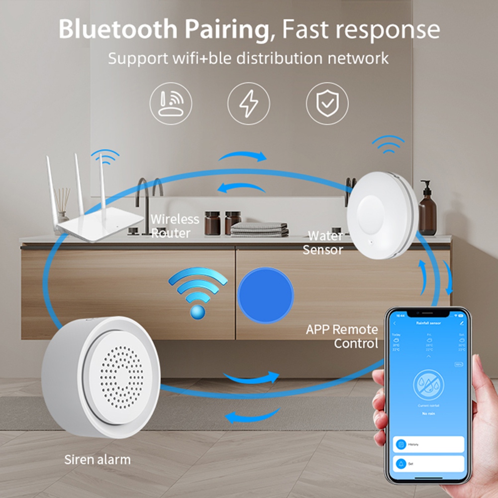 Détecteur de fuite d'eau BTLIF - Smart Home Automation Kit avis et prix