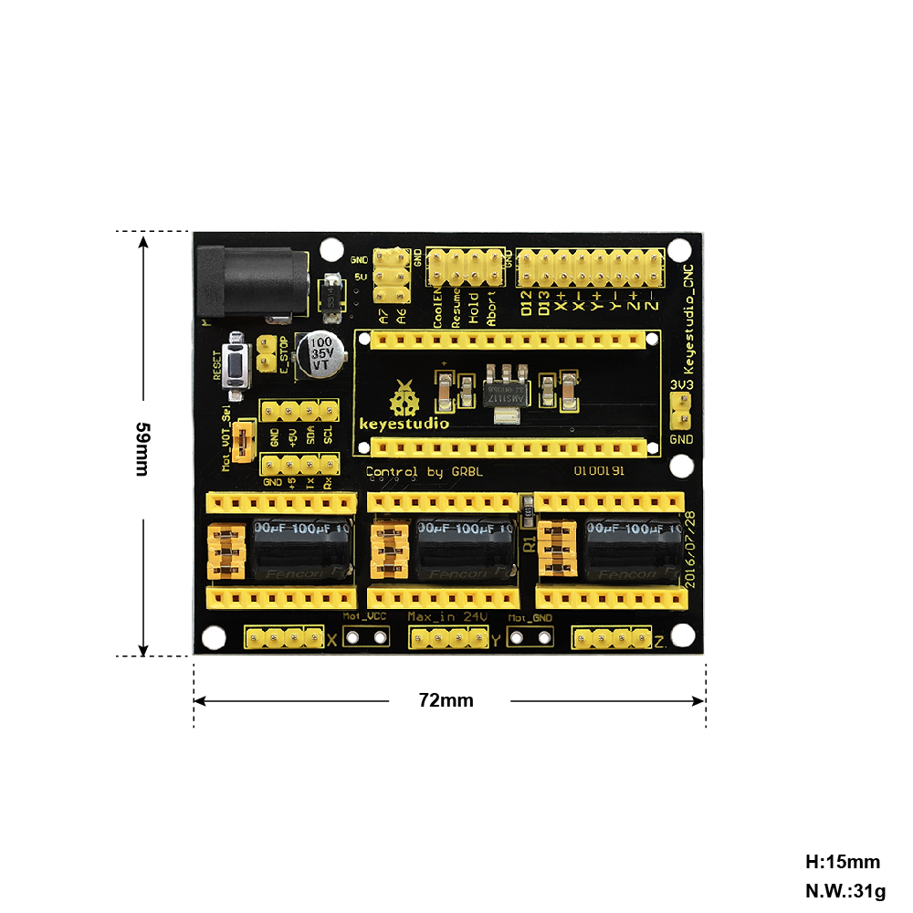 Keyestudio-Carte de protection - Esp32 Smart Home Kit avis et prix